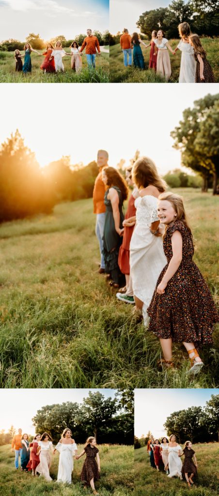 Large family in Austin, Texas photographed by Jessica Rockowitz Photography 